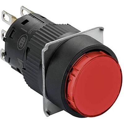 Schneider Electric XB6EAW4B1P Leuchtdrucktaster, rot Ø 16, flach, o. Rastung, 24, Schalter + Taster, Rot Schneider Electric XB6EAW4B1P Leuchtdrucktaster, rot Ø 16, flach, o. Rastung, 24, Schalter + Taster, Rot
