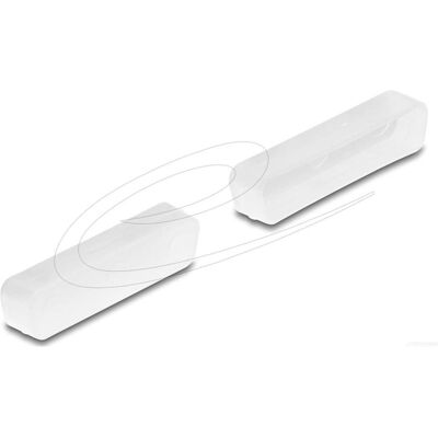 Delock Staubschutz für D-Sub 25 Buchse 2 Stück transparent, PC Gehäuse Zubehör Delock Staubschutz für D-Sub 25 Buchse 2 Stück transparent, PC Gehäuse Zubehör