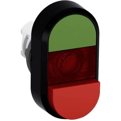 Thomas & Betts ABB 1SFA611141R1101 MPD12-11R Doppeldrucktaster Rot, Grün 1 St., Schalter + Taster, Rot, Grün Thomas & Betts ABB 1SFA611141R1101 MPD12-11R Doppeldrucktaster Rot, Grün 1 St., Schalter + Taster, Rot, Grün