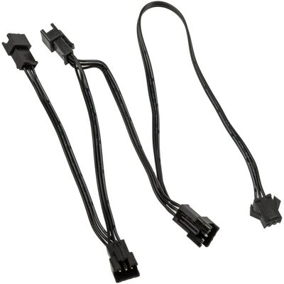 Lian-Li RGB Splitter-Verlängerungskabel für SL-V1-Lüfter - schwarz, Modding Beleuchtung Lian-Li RGB Splitter-Verlängerungskabel für SL-V1-Lüfter - schwarz, Modding Beleuchtung