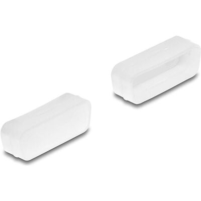 Delock Staubschutz für D-Sub 15 Buchse 2 Stück transparent, PC Gehäuse Zubehör Delock Staubschutz für D-Sub 15 Buchse 2 Stück transparent, PC Gehäuse Zubehör