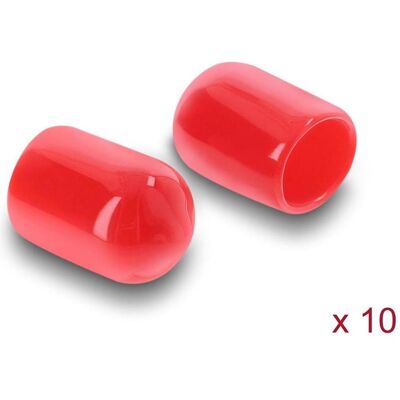 Delock Staubschutz für SMA Stecker 10 Stück Silikon rot (60895), PC Gehäuse Zubehör Delock Staubschutz für SMA Stecker 10 Stück Silikon rot (60895), PC Gehäuse Zubehör