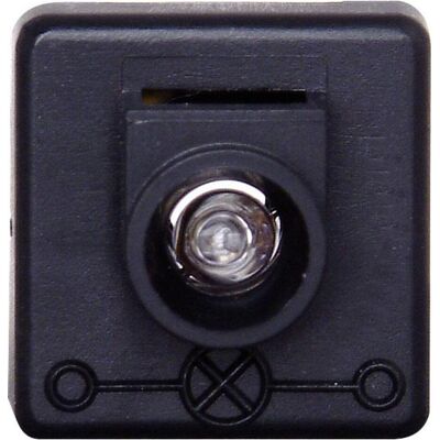 Kopp Glimmlampe 3243.0004.4 20 250V 0,65mA, Schalter + Taster, Schwarz Kopp Glimmlampe 3243.0004.4 20 250V 0,65mA, Schalter + Taster, Schwarz