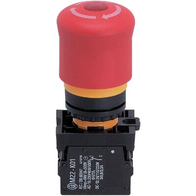 ifm Electronic E7007S Not-Halt-Taster - IP67, IP69K ifm Electronic E7007S Not-Halt-Taster - IP67, IP69K
