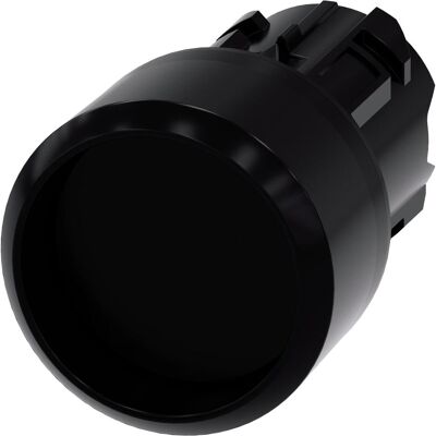 Siemens SIRIUS ACT Drucktaster Frontelement Kunststoff, schwarz, Schalter + Taster, Schwarz Siemens SIRIUS ACT Drucktaster Frontelement Kunststoff, schwarz, Schalter + Taster, Schwarz