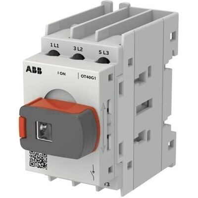 Thomas & Betts ABB OT40G1-3MS Lasttrennschalter 1 St., Schalter + Taster, Schwarz Thomas & Betts ABB OT40G1-3MS Lasttrennschalter 1 St., Schalter + Taster, Schwarz