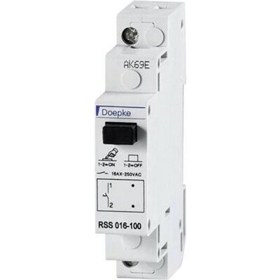Doepke Ausschalter 2pol RSS 016200, Schalter + Taster Doepke Ausschalter 2pol RSS 016200, Schalter + Taster