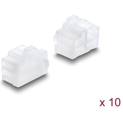 Delock Staubschutz für RJ45 Buchse 10 Stück Silikon transparent (87493), PC Gehäuse Zubehör Delock Staubschutz für RJ45 Buchse 10 Stück Silikon transparent (87493), PC Gehäuse Zubehör