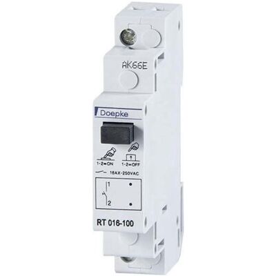 Doepke Taster REG 1S 16A 250VAC - Drucktaster Doepke Taster REG 1S 16A 250VAC - Drucktaster