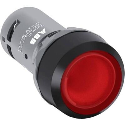 Thomas & Betts CP1-11R-01, Schalter + Taster, Schwarz, Rot Thomas & Betts CP1-11R-01, Schalter + Taster, Schwarz, Rot