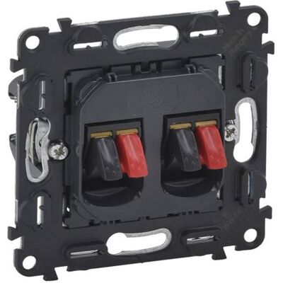 Legrand BTicino 753078 - Anschlussdose mit Doppellautsprecher - Elektrischer Anschluss Legrand BTicino 753078 - Anschlussdose mit Doppellautsprecher - Elektrischer Anschluss