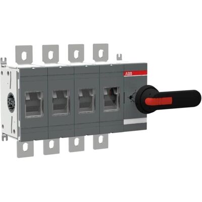ABB OT800E40P Lasttrennschalter 4-polig 800A 1SCA022753R5090, Schalter + Taster, Schwarz ABB OT800E40P Lasttrennschalter 4-polig 800A 1SCA022753R5090, Schalter + Taster, Schwarz