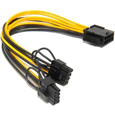 PowerGuard Grafikkarten Power Kabel - 8pin auf 2x 8pin Stromversorgungskabel (30 cm), Interne Kabel (PC) PowerGuard Grafikkarten Power Kabel - 8pin auf 2x 8pin Stromversorgungskabel (30 cm), Interne Kabel (PC)