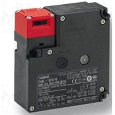 Omron Sicherheitsschalter: verriegelt D4NL NC x2 + NO IP67 24VDC, Schalter + Taster, Rot, Schwarz Omron Sicherheitsschalter: verriegelt D4NL NC x2 + NO IP67 24VDC, Schalter + Taster, Rot, Schwarz