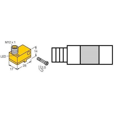 Turck BIM-NST-Y1X-H1141, Schalter + Taster Turck BIM-NST-Y1X-H1141, Schalter + Taster
