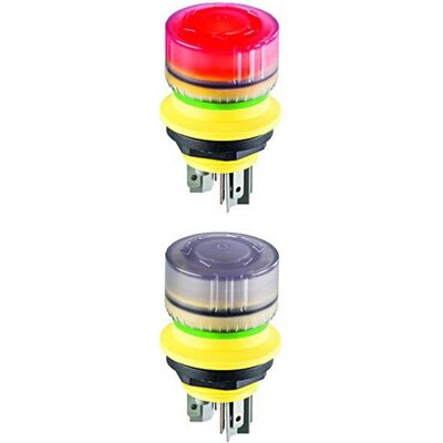 Schlegel YVDOO R0 Not-Halt-Pilzdrucktaster 2 Öffner IP65, IP67 2 St., Schalter + Taster Schlegel YVDOO R0 Not-Halt-Pilzdrucktaster 2 Öffner IP65, IP67 2 St., Schalter + Taster