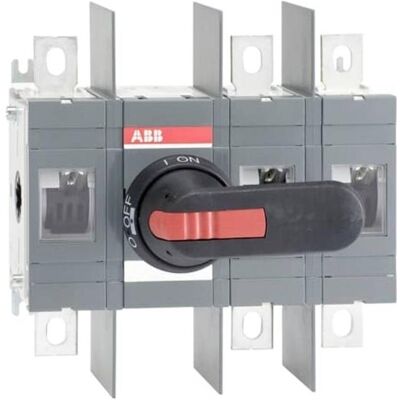 ABB OT315E12WP Lasttrennschalter 3-polig 1SCA022809R9380, Schalter + Taster, Schwarz ABB OT315E12WP Lasttrennschalter 3-polig 1SCA022809R9380, Schalter + Taster, Schwarz