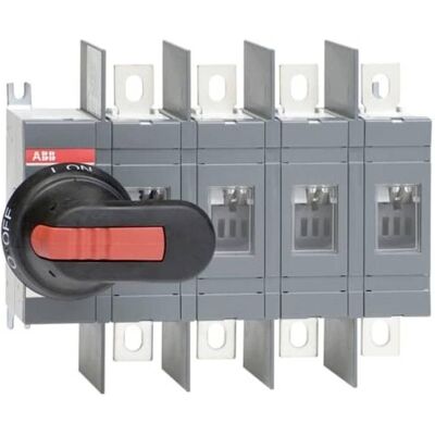 ABB OT200U04P Lasttrennschalter 4-polig 200A 1SCA022710R0610, Schalter + Taster, Schwarz ABB OT200U04P Lasttrennschalter 4-polig 200A 1SCA022710R0610, Schalter + Taster, Schwarz