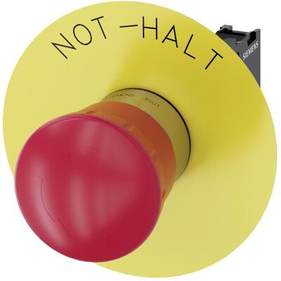 Siemens Emergency stoppushbutton, red, Schalter + Taster, Rot Siemens Emergency stoppushbutton, red, Schalter + Taster, Rot