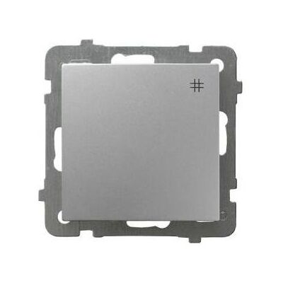 Ospel ŁP-4G/m/18, Schalter + Taster, Silber Ospel ŁP-4G/m/18, Schalter + Taster, Silber