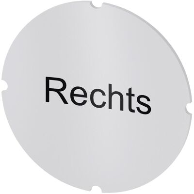 Siemens Bezeichnungsschild mil rnd re deutsch 3SU1900-0AB71-0AH0, Schalter + Taster, Weiss, Schwarz Siemens Bezeichnungsschild mil rnd re deutsch 3SU1900-0AB71-0AH0, Schalter + Taster, Weiss, Schwarz