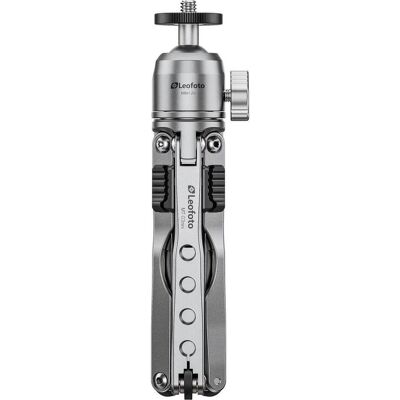 Leofoto MT-03mini table tripod + MBH-20 ballhead (silver) (Metall), Stativ, Silber Leofoto MT-03mini table tripod + MBH-20 ballhead (silver) (Metall), Stativ, Silber