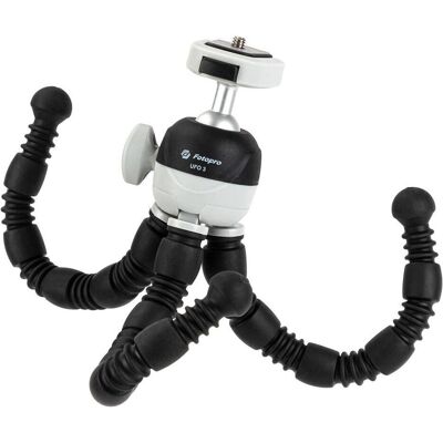 Fotopro UFO3 flexibles Stativ - schwarz (Kunststoff, Metall), Stativ, Schwarz Fotopro UFO3 flexibles Stativ - schwarz (Kunststoff, Metall), Stativ, Schwarz