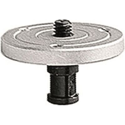 Manfrotto 208, Adapterplatte 5/8" auf 3/8" (Stativadapter), Stativ Zubehör, Silber Manfrotto 208, Adapterplatte 5/8" auf 3/8" (Stativadapter), Stativ Zubehör, Silber