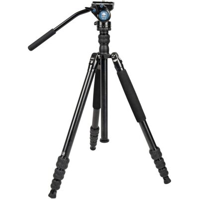Sirui Traveler VA Alu mit VA5 Video Kopf (Carbon, Metall), Stativ, Schwarz Sirui Traveler VA Alu mit VA5 Video Kopf (Carbon, Metall), Stativ, Schwarz