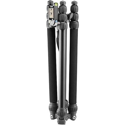 Manfrotto MT 057C4 (Carbon), Stativ, Schwarz Manfrotto MT 057C4 (Carbon), Stativ, Schwarz