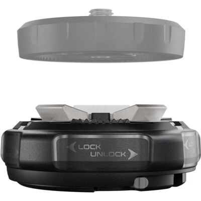 Manfrotto ONE Xchange Base (Stativadapter), Stativ Zubehör, Schwarz Manfrotto ONE Xchange Base (Stativadapter), Stativ Zubehör, Schwarz