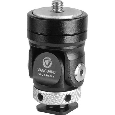 Vanguard VEO CSM DLX Direktionelle Kaltschuhhalterung (Stativadapter), Stativ Zubehör, Silber Vanguard VEO CSM DLX Direktionelle Kaltschuhhalterung (Stativadapter), Stativ Zubehör, Silber
