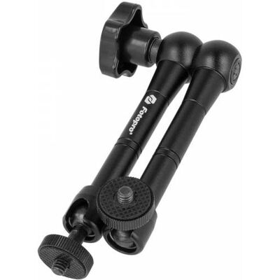 Fotopro Kamera Montagerarm - 24 cm, Schwarz, Aluminium, Unterstützt 1kg - Video & Foto Fotopro Kamera Montagerarm - 24 cm, Schwarz, Aluminium, Unterstützt 1kg - Video & Foto