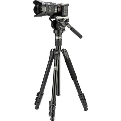 Fotopro S5i Pro Video Tripod (Metall), Stativ, Schwarz Fotopro S5i Pro Video Tripod (Metall), Stativ, Schwarz