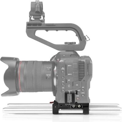 Shape Canon C70 15 mm base (Stativfuss), Stativ Zubehör, Schwarz Shape Canon C70 15 mm base (Stativfuss), Stativ Zubehör, Schwarz