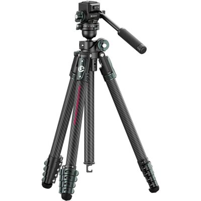 Ulanzi JJ06 Overhead Travel Tripod (Carbon, Metall), Stativ, Schwarz Ulanzi JJ06 Overhead Travel Tripod (Carbon, Metall), Stativ, Schwarz