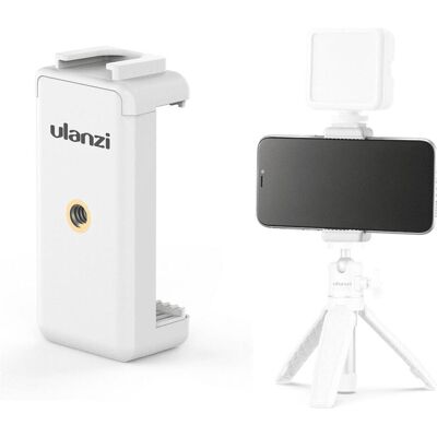 Ulanzi tripod holder 1/4 phone tripod St-07 white (Kunststoff), Stativ, Weiss Ulanzi tripod holder 1/4 phone tripod St-07 white (Kunststoff), Stativ, Weiss
