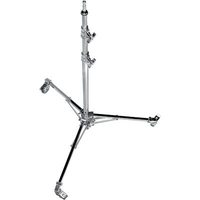 Avenger Baby Roller Stativ mit Bremsrollen (290 cm, 12 kg), Lampenstativ, Grau, Silber, Schwarz Avenger Baby Roller Stativ mit Bremsrollen (290 cm, 12 kg), Lampenstativ, Grau, Silber, Schwarz