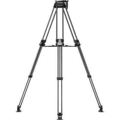Leofoto LVF-163C Video tripod kit (Metall), Stativ, Schwarz Leofoto LVF-163C Video tripod kit (Metall), Stativ, Schwarz