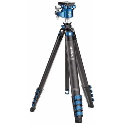 Benro BlackBird TBBPROC15G36PTM Carbon Stativ Kit (Carbon), Stativ, Silber, Schwarz, Blau Benro BlackBird TBBPROC15G36PTM Carbon Stativ Kit (Carbon), Stativ, Silber, Schwarz, Blau