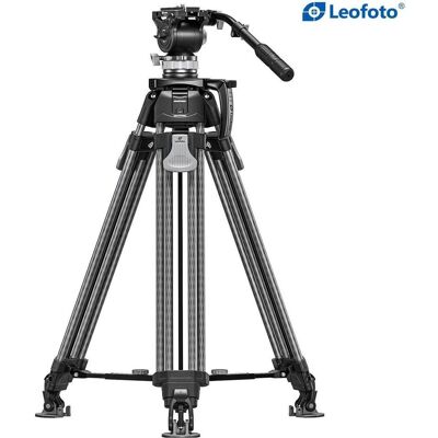 Leofoto LVF-163C + BV-15 Videostativset (Carbon, Metall), Stativ, Schwarz Leofoto LVF-163C + BV-15 Videostativset (Carbon, Metall), Stativ, Schwarz