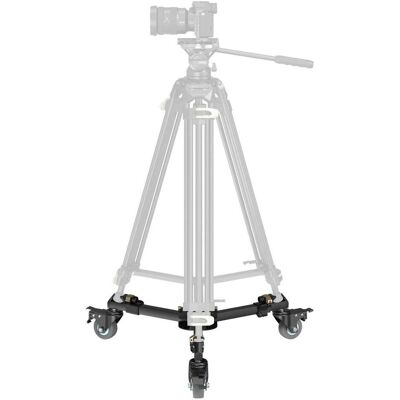 SmallRig 5020B Quick-Lock Photography Heavy Duty Tripod Dolly (Metall), Stativ, Schwarz SmallRig 5020B Quick-Lock Photography Heavy Duty Tripod Dolly (Metall), Stativ, Schwarz