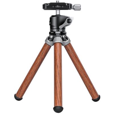 Leofoto MT-02C+LH-22 Mini table tripod kit (Carbon), Stativ, Braun Leofoto MT-02C+LH-22 Mini table tripod kit (Carbon), Stativ, Braun