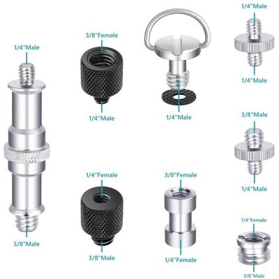 Neewer Tripod Screw Adapter Converter (Metall), Stativ, Mehrfarbig Neewer Tripod Screw Adapter Converter (Metall), Stativ, Mehrfarbig