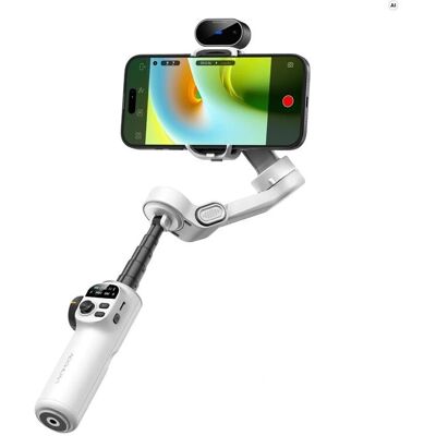 Hohem AOCHUAN X2 Gimbal mit KI-Sensor (Weiss) (Smartphone, 0.33 kg), Gimbal, Weiss Hohem AOCHUAN X2 Gimbal mit KI-Sensor (Weiss) (Smartphone, 0.33 kg), Gimbal, Weiss