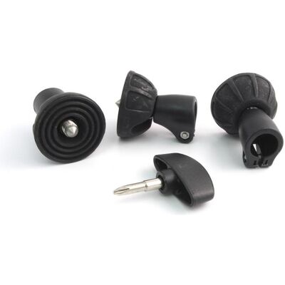 Manfrotto 190SCK2, Saugfüsse (Stativfuss), Stativ Zubehör, Schwarz Manfrotto 190SCK2, Saugfüsse (Stativfuss), Stativ Zubehör, Schwarz