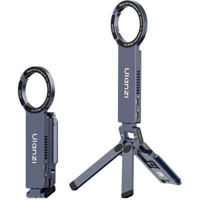 Ulanzi MA58 Maglock Mini-Tripod w/ SSD-Behuizing (Metall), Stativ, Schwarz Ulanzi MA58 Maglock Mini-Tripod w/ SSD-Behuizing (Metall), Stativ, Schwarz