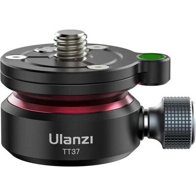 Ulanzi TT37 Mini Leveling Base For Tripod Head (Kugelkopf), Stativkopf, Schwarz, Rot Ulanzi TT37 Mini Leveling Base For Tripod Head (Kugelkopf), Stativkopf, Schwarz, Rot