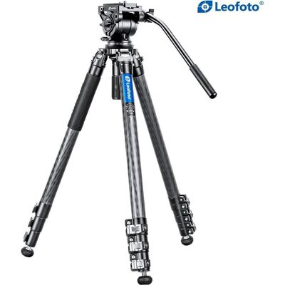 Leofoto Manba LVM-324C+BV-10 (Carbon, Metall), Stativ, Schwarz Leofoto Manba LVM-324C+BV-10 (Carbon, Metall), Stativ, Schwarz