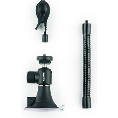 Cullmann Flexx Suction Set 3-teilig (Kunststoff, Metall), Stativ, Schwarz Cullmann Flexx Suction Set 3-teilig (Kunststoff, Metall), Stativ, Schwarz